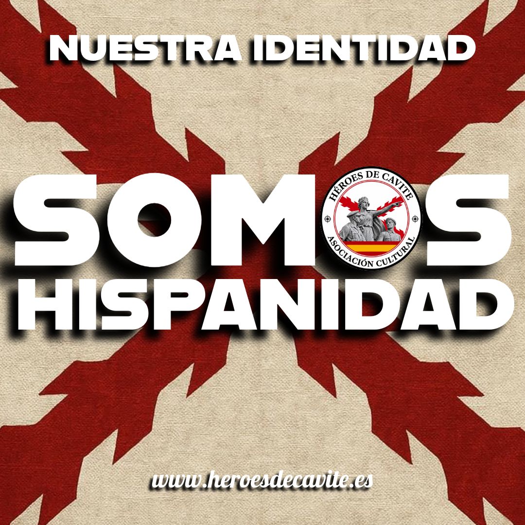 AchCavite's tweet photo. En tiempos convulsos en los que se duda de todo, la solución siempre ha estado ahí: nuestras raíces, nuestros valores, nuestra lengua y la pertenencia  a la cristiandad, que nos ofrecen la firmeza en la que se asienta nuestra identidad.
SOMOS HISPANIDAD 
https://t.co/zoaHFrvBRL https://t.co/EnpgMnTHeQ
