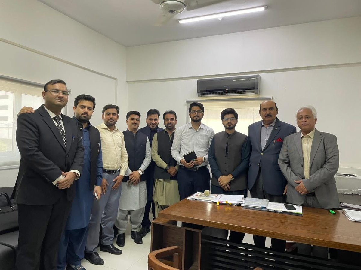 PCMUSWAT's tweet photo. Visit of PMS Batch-2023 Probationary Officers to PCMU-SSU

Nine probationary officers of PMS Batch-2023 visited the Directorate of Sindh Water Sector and Barrages Improvement (PCMU-SSU) on 08 June 2026.

#PCMU https://t.co/rRRZLWAqhO