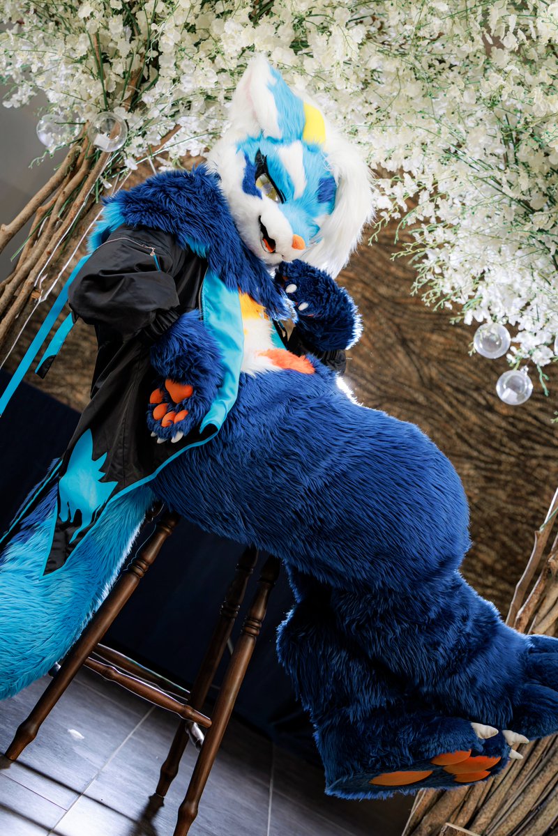 NyongShin's tweet photo. 🌊: 꽃 때문에 내가 안 보인다고? 내가 이렇게 보고 있어도 보이지 않더냐😏
#Haeil #FursuitEveryday 
📸: @Overkill_Photo https://t.co/aHeXQsfLIY