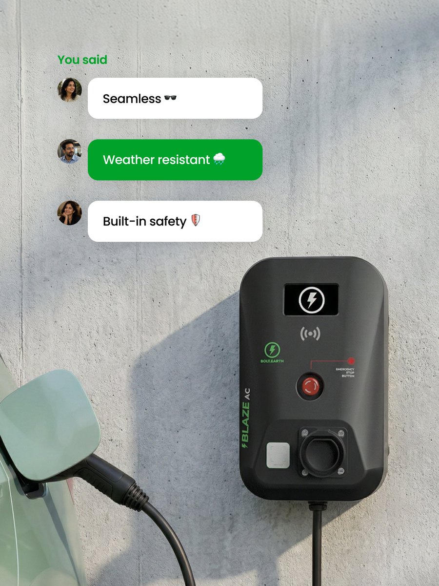 bolt_earth's tweet photo. Tell us which @bolt_earth vibe powers your ride. 

Explore our products on our website: https://t.co/9Wdu5iSC6q

#BoltEarth #EVCharging #Features #ElectricVehicles #EVs #ElectricMobility #EVAdoption #EVIndia https://t.co/RphZ4uYi82