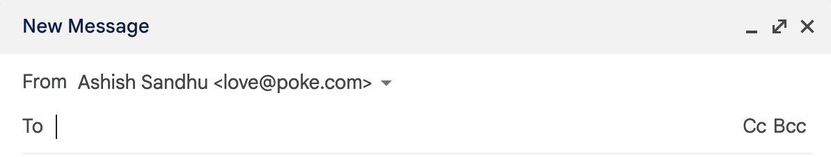 AshishSandhu's tweet photo. just sent an email from love@poke.com

@marvinvonhagen @samyok @interaction you're welcome, happy to help with the gradual rollout to instant one https://t.co/yfcMdUYOof