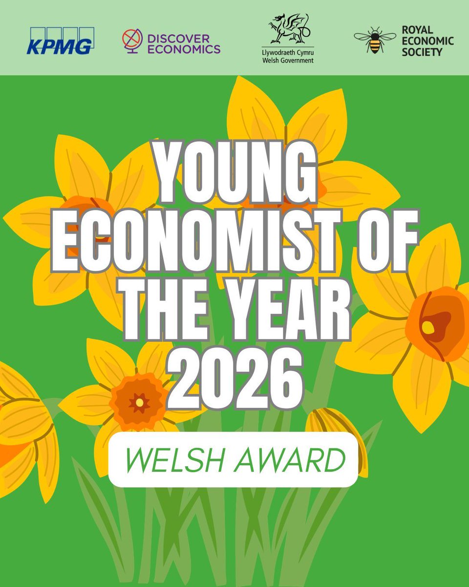 DiscoverEcon's tweet photo. We’re delighted to once again partner with the Welsh Government to present the #YoungEconomistOfTheYear Welsh Award, recognising an outstanding economics student from Wales. 

Find out more and enter here: https://t.co/Wnl97o3sa4

#Economics #WelshGovernment #StudentAwards https://t.co/NO9eBSdPrf