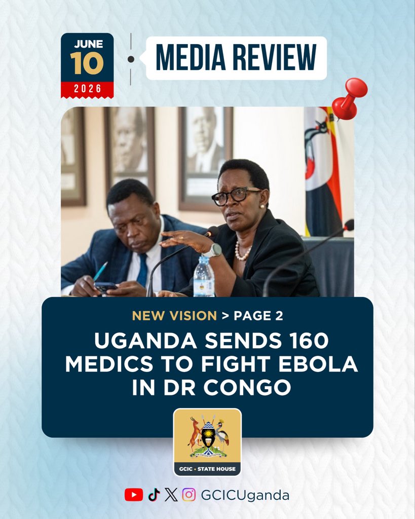 GCICUganda's tweet photo. President @KagutaMuseveni has assured the World Health Organisation (WHO) of Uganda's continued commitment and preparedness to contain the current Ebola outbreak, emphasising the importance of regional co-operation and swift public health interventions to prevent the spread of the disease. #ThePresidencyUg