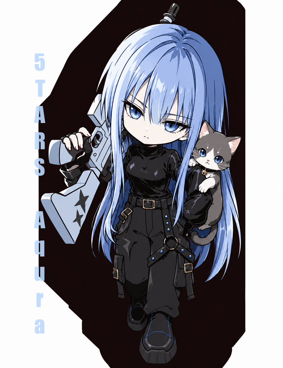 ak_ccr's tweet photo. 自作｜アイコン作ってみました‼️
中々自分でも出来は完璧だと思いますAqura(あくら)の上の文字”5TARS”は所属しているチーム名です！
 #アイコン  #イラスト  #自作アイコン https://t.co/gfvnFqOPbl