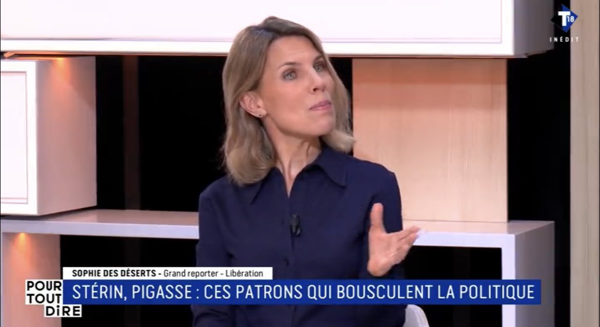 DestinationTele's tweet photo. T18 une immense blague !
Les journalistes de T18 et Libé font hier soir un débat avec des militants PS contre Bolloré, Stérin et Pigasse «ces patrons qui bousculent la politique»

Sans évoquer 1 seule seconde le milliardaire tchèque Daniel Kretinsky qui finance… T18 et Libé 🤦🏻‍♂️ https://t.co/HGakeJSZbC