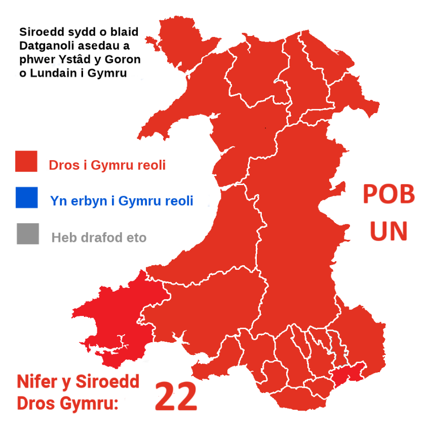 WiciCymru's tweet photo. Ddwy flynedd yn ol i'r diwrnod yma, 10 Mehefin, cytunodd POB cyngor sir drwy Gymru gyfan y dylid trosglwyddo elw Ystâd y Goron yng Nghymru o Loegr i Gymru.

Gwrthodwyd gan San Steffan (Westminster), Llundain.

https://t.co/EvYmKJD24u https://t.co/AVBxfuZppI