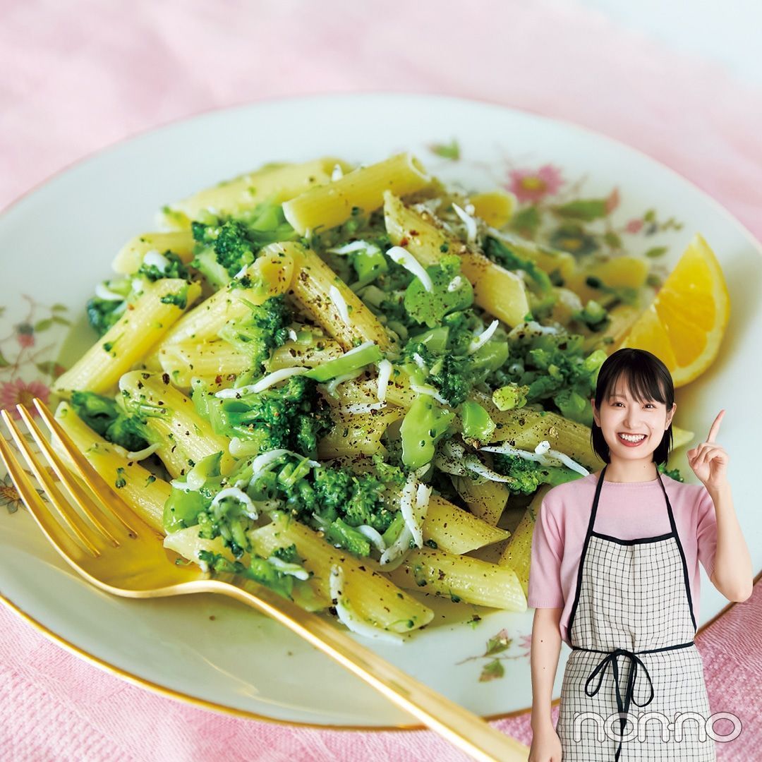 nonno_staff's tweet photo. 長谷川あかりさん直伝🍳🍴
フライパン一つで完成の爆速レシピ!!!
「くたくたブロッコリーとしらすとレモンの煮込みパスタ」
大学生の自炊にもおすすめ✨
▶▷ https://t.co/DPGRBG2vTc https://t.co/Wa0OvuQQdu