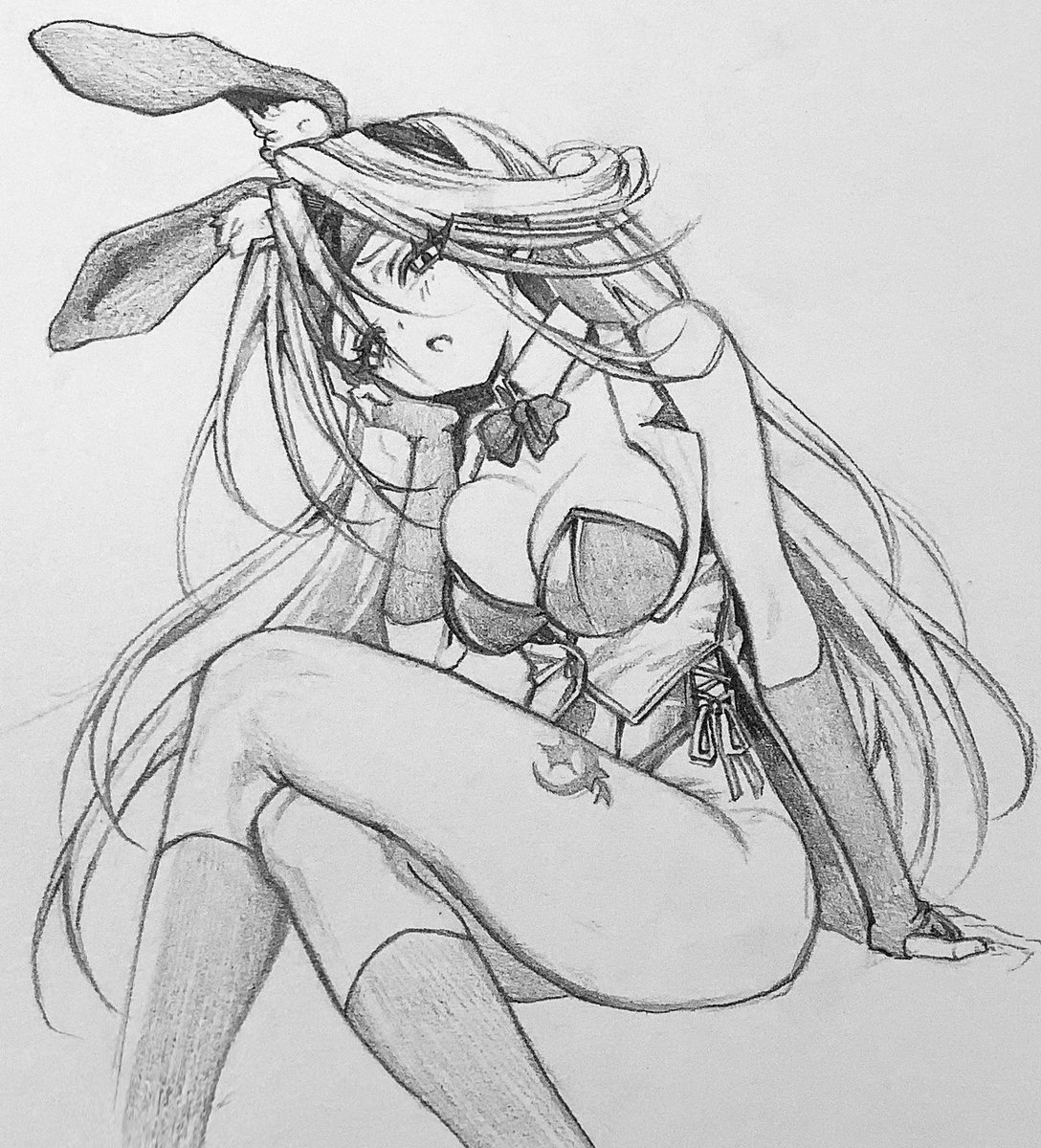 yaringchi's tweet photo. エンヴィー ♀🐰 https://t.co/Au0fDHqXHU