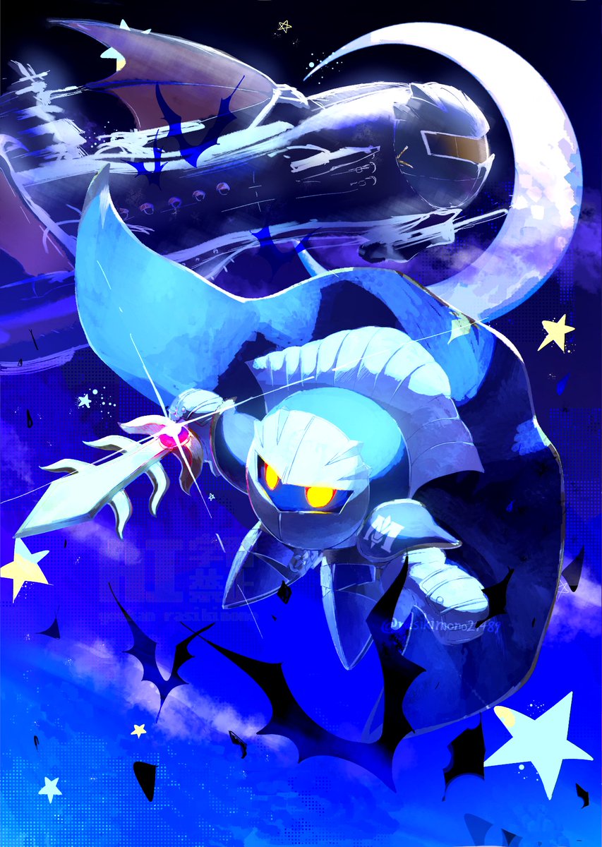 rasikimono21489's tweet photo. メタナイト&amp;ダークメタナイト https://t.co/Jfon8JnmZd