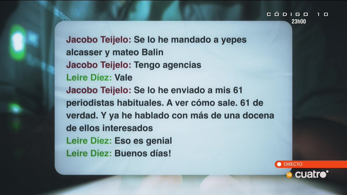 FlavioElvespa's tweet photo. Nombre de los 61 periodistas ya. https://t.co/mBrIPm5Xkr