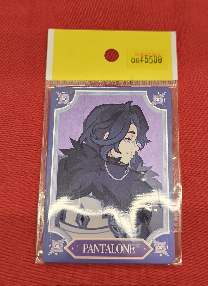 原神 富者　パンタローネ カード アクスタ4点セット 入荷情報】 原神 より fantasyvillage 購入特典 【富者】パンタローネ