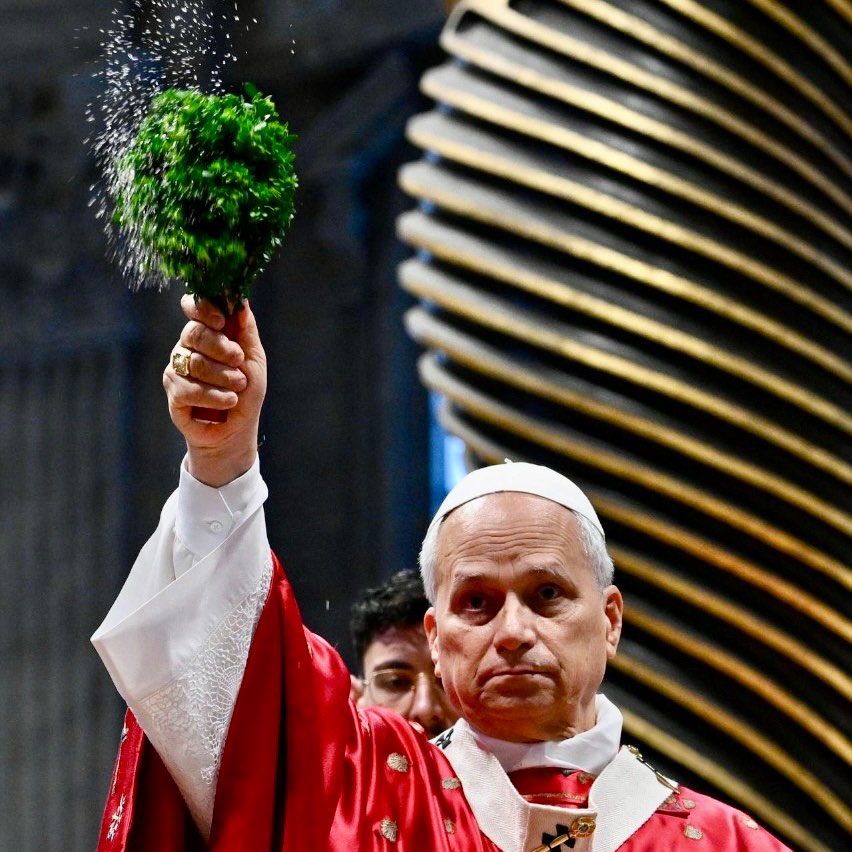 parolecristiane's tweet photo. È necessario coltivare quella sana inquietudine, cercare dentro di noi, non lasciarci sopraffare dai ritmi e dalle seduzioni esterne, coltivando momenti di silenzio, fermandoci per leggere il Vangelo e parlare con Dio, percorrere questo cammino insieme ad altri.
~ Leone XIV https://t.co/WZkJUdv3CB