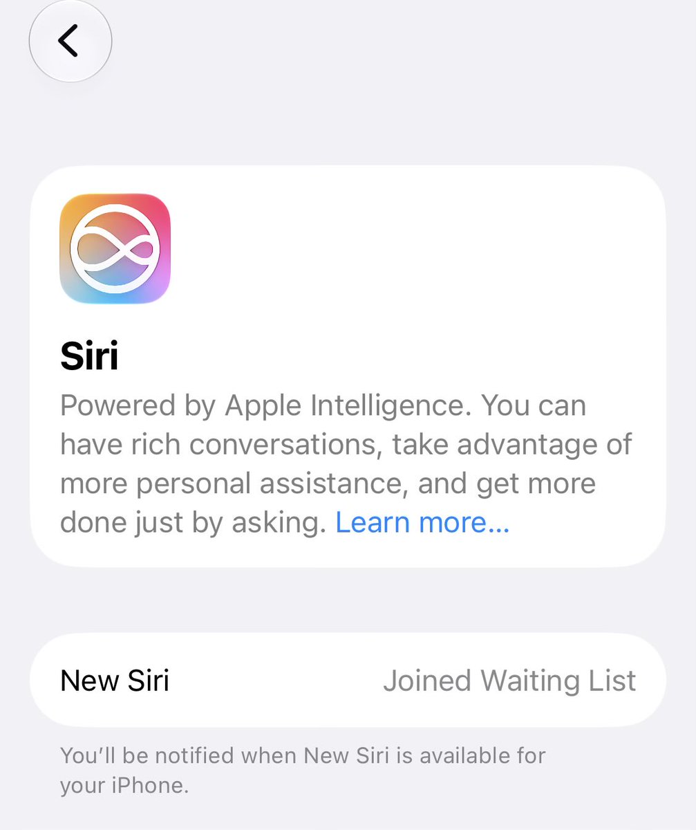 NameIsRichard's tweet photo. Come on @Apple #Siri 

Currently waiting with all the calm dignity of a dog hearing a cheese wrapper. https://t.co/Hmkalmx85v