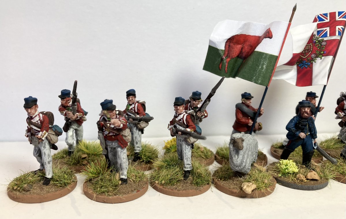 gareth_lane's tweet photo. Victorian Civil War 1872 - 43rd Regiment of Foot (Monmouthshire, Light Infantry), led by Col. Robert Jones (PhD). The regiment is always accompanied by their beloved mascot, Geraint the Sheep, who is a particular favorite of the Colonel. God Bless the Prince of Wales 🏴󠁧󠁢󠁷󠁬󠁳󠁿 https://t.co/Jy70QE2zbI