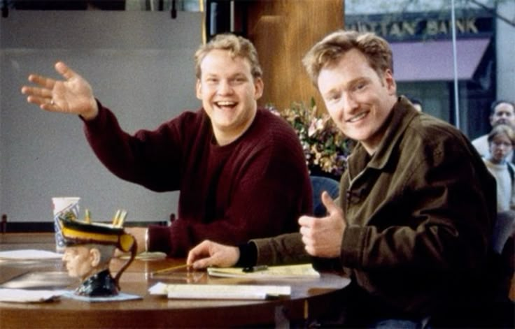 hourlyrpf's tweet photo. ᯓ✮⋆ The RPF ship of the hour is..
"Candy" (Conan O'Brian x Andy Richter) from Late Night With Conan O'Brian!

Submitted by Nemi https://t.co/WR2uRsj9Y0