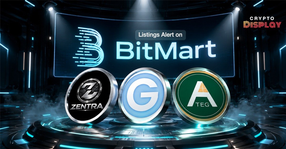 CryptoDisplayio's tweet photo. Listings Alert on BitMart!
$ATEG, $GCOIN, and $ZTRA are among the newest projects joining the exchange.
Which one is on your watchlist?
For More Updates ~ https://t.co/EWARZTJpvd
#BitMart #CryptoCommunity #CryptoListings #ATEG #GCOIN #ZTRA https://t.co/ClzXWCHafA
