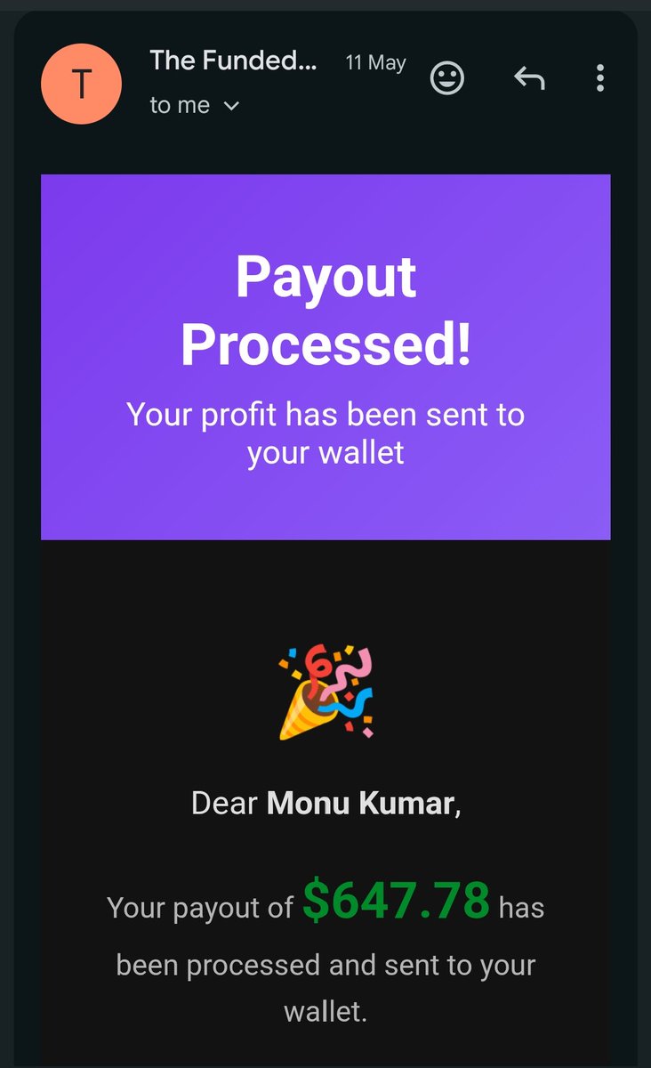 MonkTrader_fx's tweet photo. 🚀 From Challenge to Payouts… and Back to the Grind
@thefundedroom
$25,000 Funded Account Journey 📈
Started with a dream and a $25K challenge account.
✅ Passed Phase 1
✅ Passed Phase 2
✅ Earned Funded Status
✅ Received Payout #1 – $647.78
✅ Received Payout #2 – $890.22
Then came a hard lesson...
❌ Account Failed due to risk management mistakes.
But here's the truth about trading:
One failed account doesn't erase the skills that got the payouts. The payouts were real. The funded account was real. The experience was real.
Every setback is tuition paid to the market. The goal isn't to avoid failure forever—it's to learn, adapt, and come back stronger.
I'm not counting losses. I'm counting lessons.
The journey continues. 💪
Next Account. Better Discipline. Bigger Results.
#TradingJourney #FundedTrader #PropFirm #ForexTrader #XAUUSD #TradingPsychology #RiskManagement #TraderLife #ForexTrading #FundedAccount #PayoutProof #NeverGiveUp #MonkTraderFX #TradingSuccess