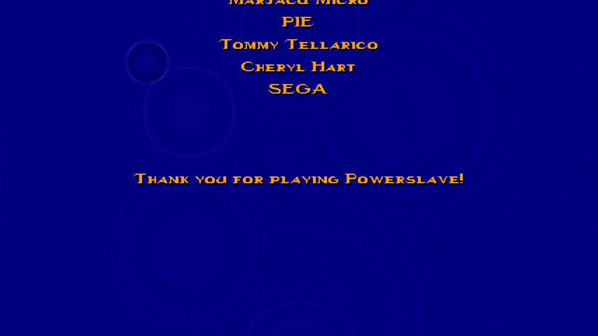 TheREALDeadfish's tweet photo. Finally finished Powerslave Exumed... I've been putting it off for a while but I managed to beat it. https://t.co/t32TwDUr8S