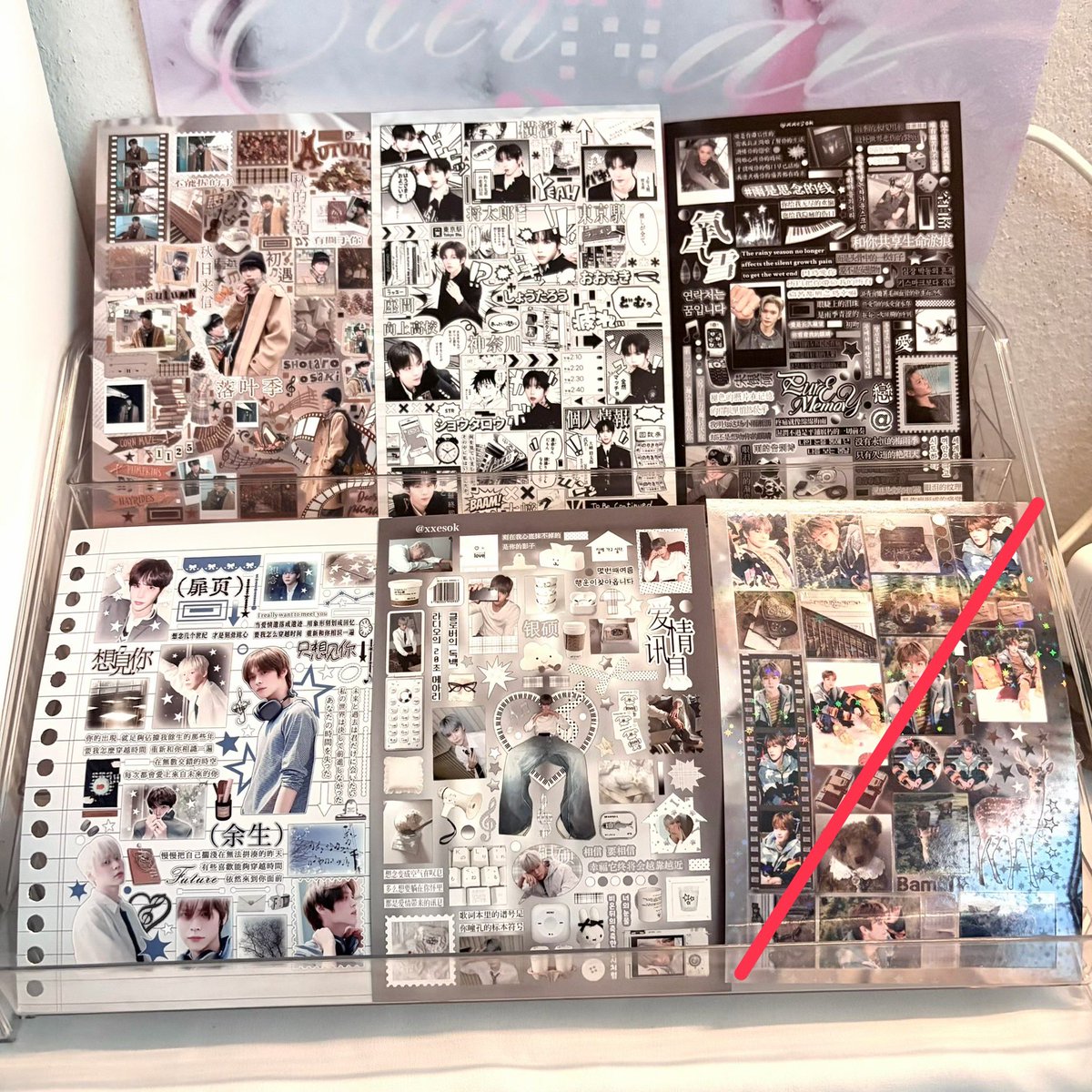 _chamilktea94_'s tweet photo. ⋆˚𐙚🌺 สถานะ : พร้อมส่ง

໒꒱ིྀ༝ สินค้า : สติกเกอร์
วง : #ตลาดนัดน้องข้าว #ตลาดนัดriize
 ໒꒱˚⁎⁺˳ เมน : โชทาโร่ อึนซอก 

🍮ราคา : 15 บาท / 1 ใบ

٠ᨳྀིྀ⋆໒꒱ིྀ ⋆ค่าส่ง : เหมา 45 บาท
สนใจสอบถามเพิ่มเติม ; @iamchaniei https://t.co/NOM3Mw9jqY