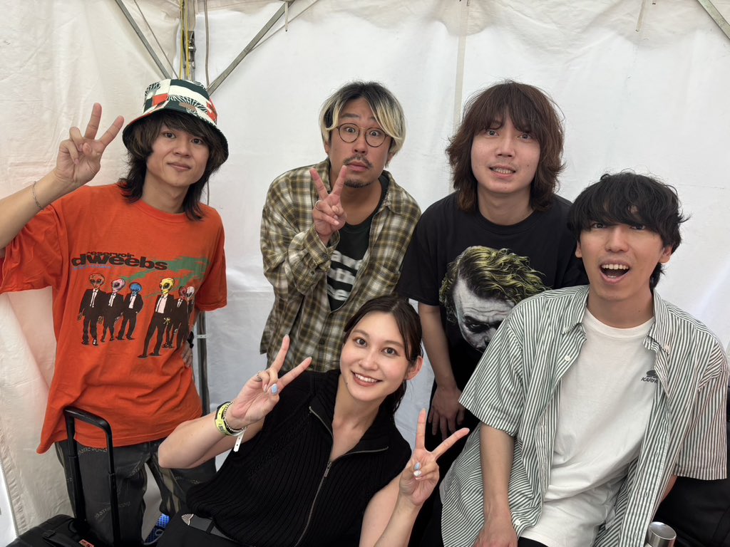 victor_nagoya's tweet photo. ［radio📻］
本日24:00～放送の
ZIP-FM「ROCKER ROOM」にて
先日「SAKAE SP-RING 2026」特設ステージで行われた #キュウソネコカミ の
公開収録の模様をオンエア！

ぜひお聴きください！
#zipfm #zipロッカー https://t.co/XrEuKjzHr7