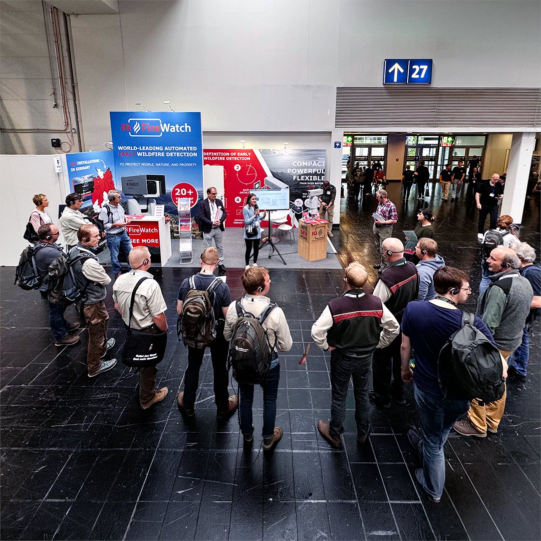 IQFireWatch's tweet photo. Successful week at @INTERSCHUTZ 🔥🚒 Over the past week, we were delighted to welcome several delegations, media representatives, and professionals from over 40 countries to our two booths. https://t.co/JehCV0WNuo