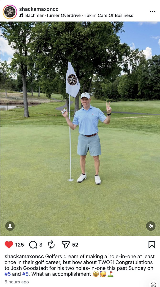 alan_bastable's tweet photo. dude in my NJ town broke 80 over the weekend with only 4 pars and not a single birdie  

tee shots on 5 and 8 helped 🎯 https://t.co/U2GzyvY1I5