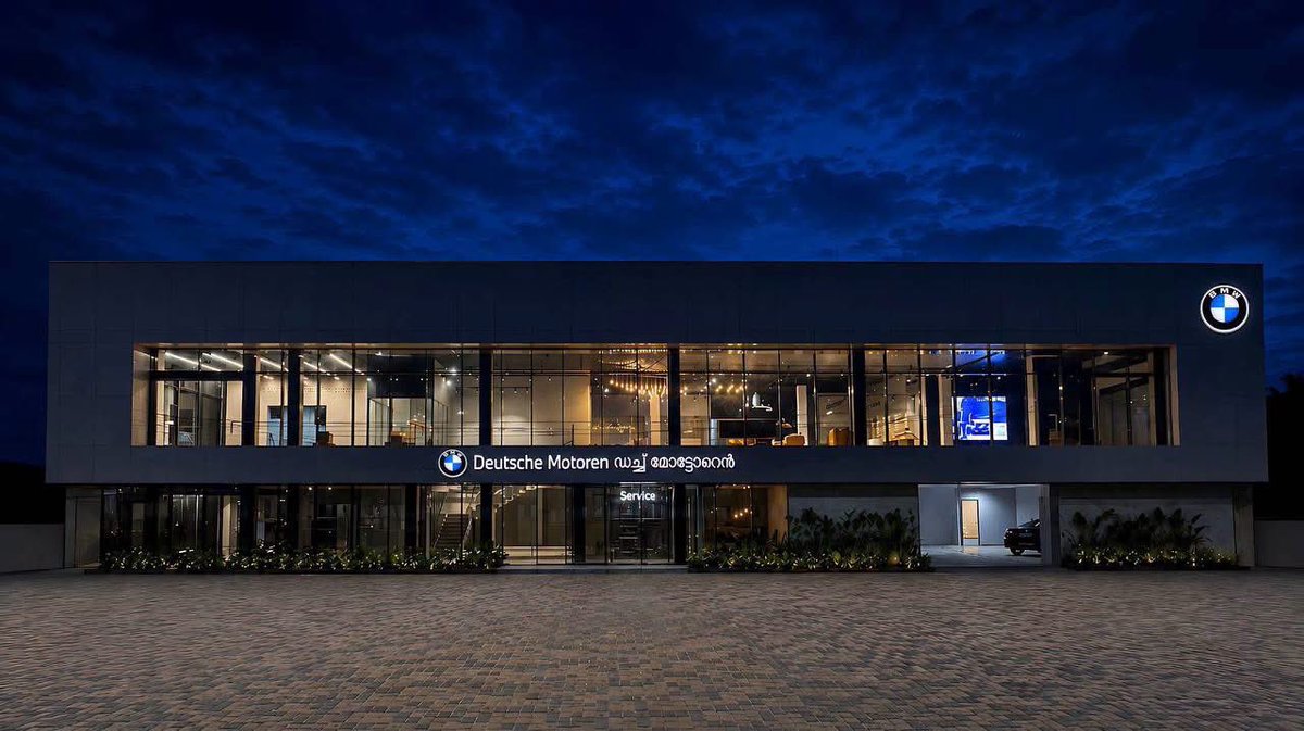 GreatKerala1's tweet photo. BMW Deutsche Motoren has opened its first BMW dealership in Kerala at Ramanattukara, Kozhikode. With this, Kozhikode has become the only city in Kerala to have two BMW dealerships. https://t.co/EFPsCSNuR1