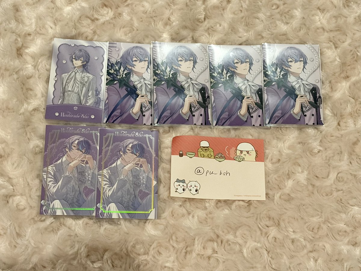pu_bsh's tweet photo. 【交換】
にじさんじ Luminous Marriage ジューンブライド2026 ランダムフォト風カード

【譲】画像1枚目 

【求】画像2枚目🩵 (💖優先)

鍵垢にてお取引も可能です。
別ツイの缶バッジも纏めてお取引いただける方最優先
大阪お手渡し又は郵送にて
お気軽にお声掛けください。 https://t.co/Fu36fNtinE