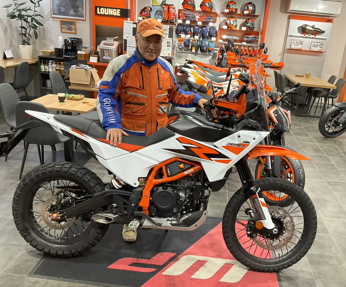 KTM819O4's tweet photo. #950adventureS #390adventureR 
390adventure Rは14台目のKTMですが
イメージだけではないリアルKTMです！ https://t.co/3mxVyYiKV3