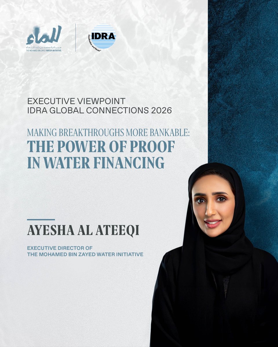 The Mohamed bin Zayed Water Initiative (@mbzwi) / Posts / X