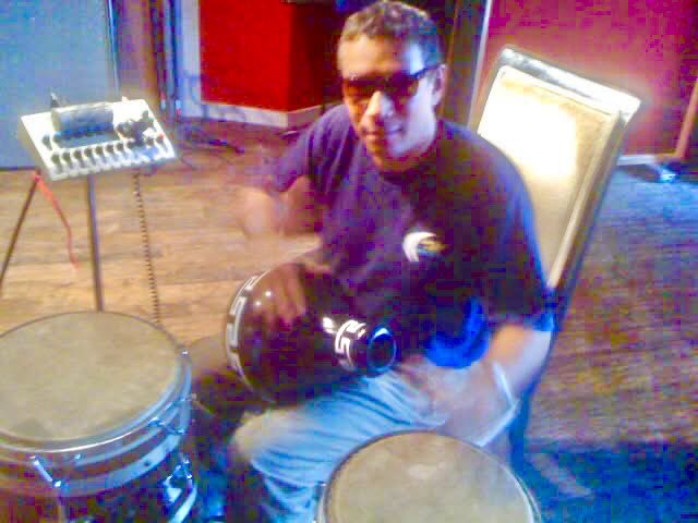 iAlexAlexander's tweet photo. Tracking some percussion (congas, udu, shakers), for a Weather Report style album these days. More to come. https://t.co/yneLI5D8xh