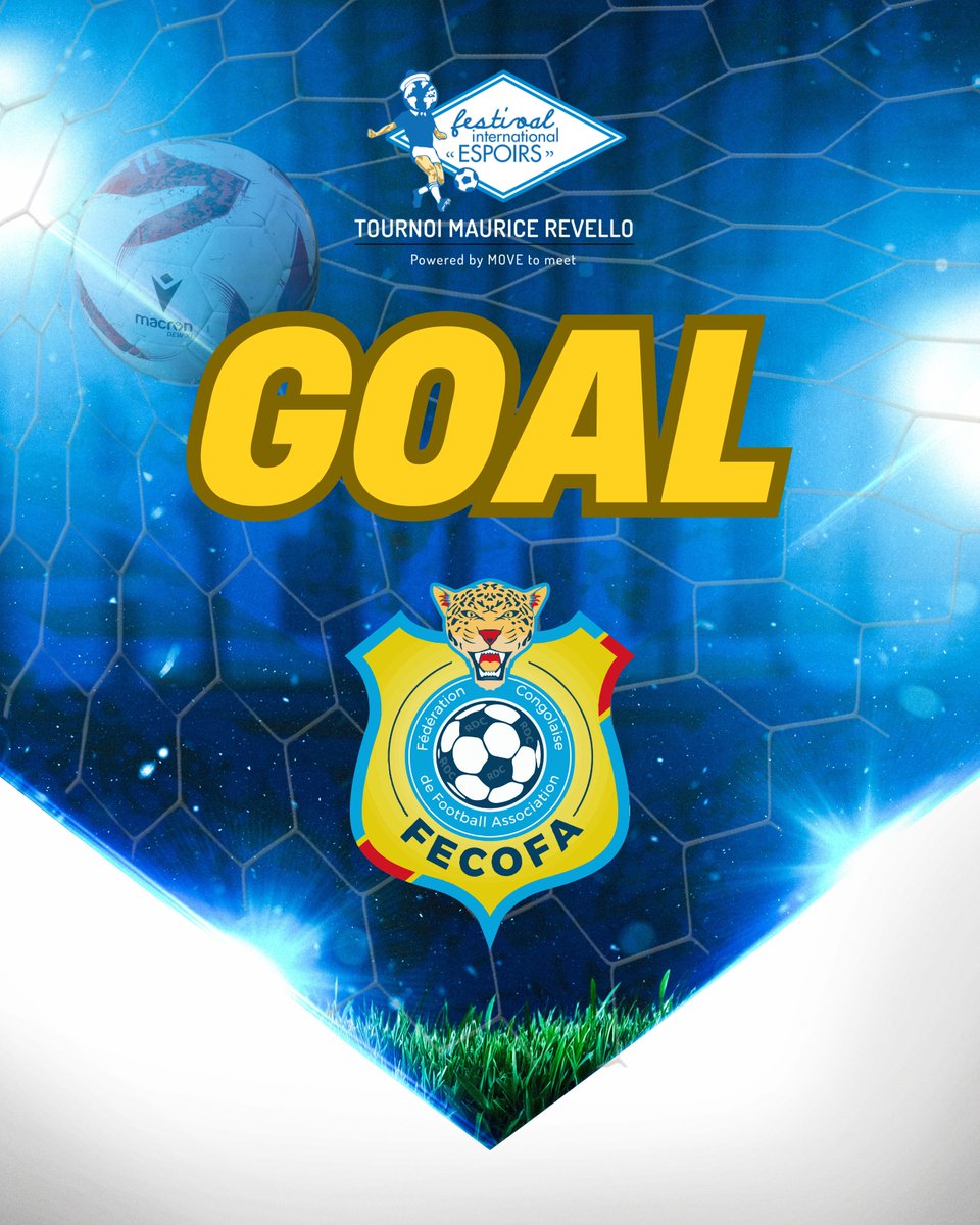 TournoiMRevello's tweet photo. ⏱️ 27' | GOOOAAAL for DR Congo! ⚽️

Jules Ahoka finds the net and gives the lead to DR Congo after a superb assist from Josue Kimboma!

DR Congo 🇨🇩 1-0 🇸🇦 Saudi Arabia

#CODKSA #TMR2026 https://t.co/yuzhEqSPq2