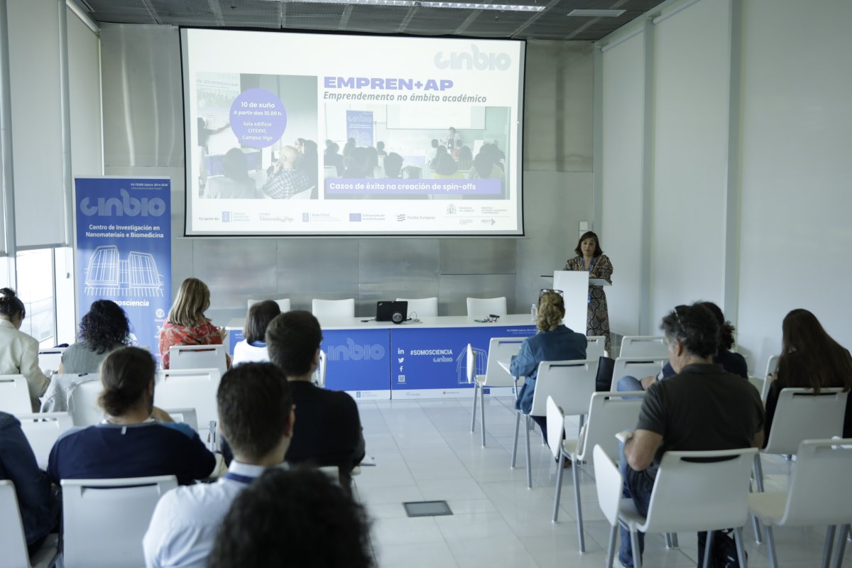 DUVIrrss's tweet photo. O @cinbio_uvigo, centro de Investigación da @uvigo, desenvolve un proxecto para fomentar a innovación, a transferencia e o emprendemento no ámbito académico. Empren+AP conta coa colaboración de GAIN e cofinanciado pola @FECYT_Ciencia. 

➡️ https://t.co/44C8s3xnI3

#duvi #uvigo https://t.co/gvklV5xavF