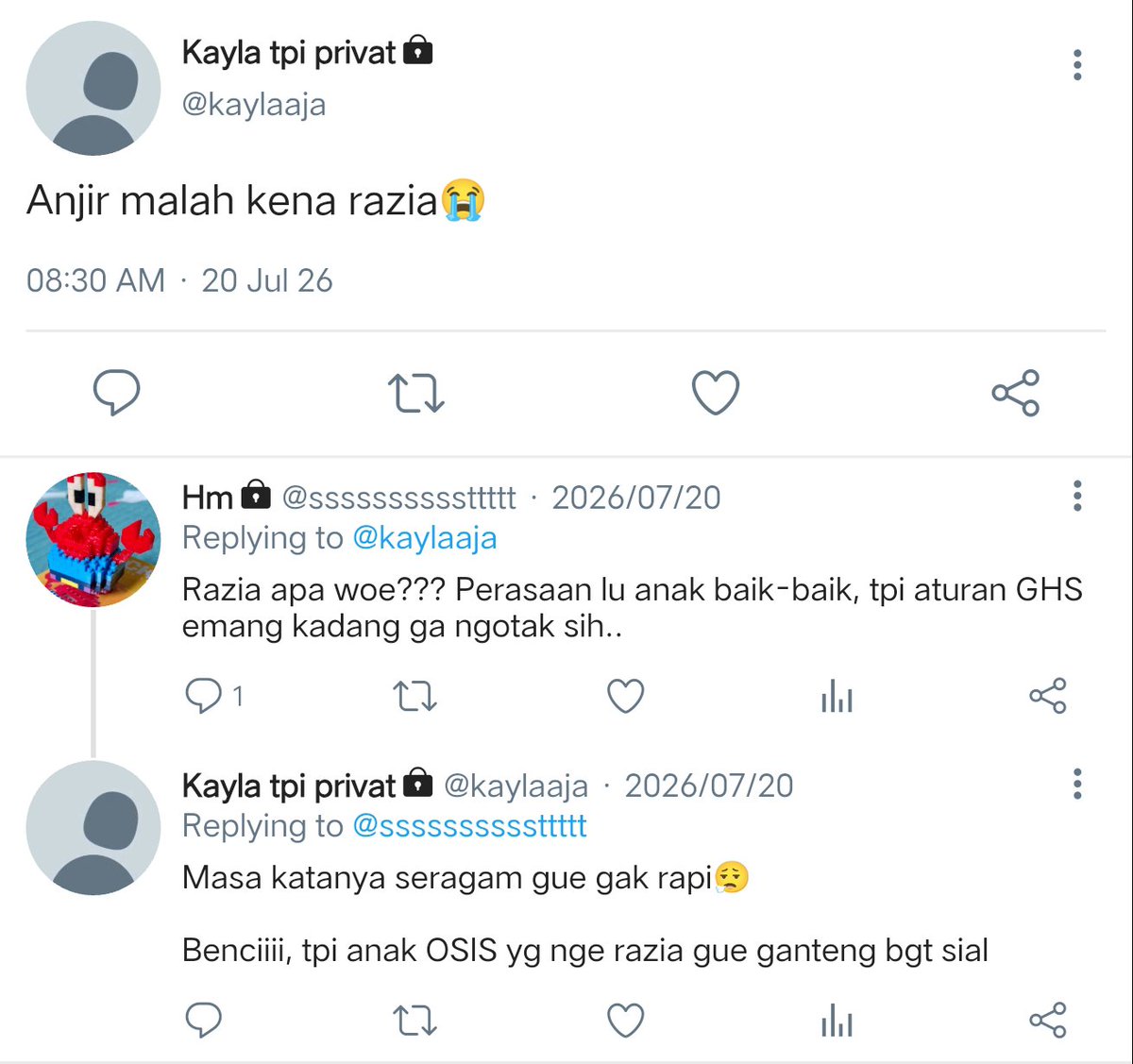 Rah | lagi intern part 2 T_T tweet media