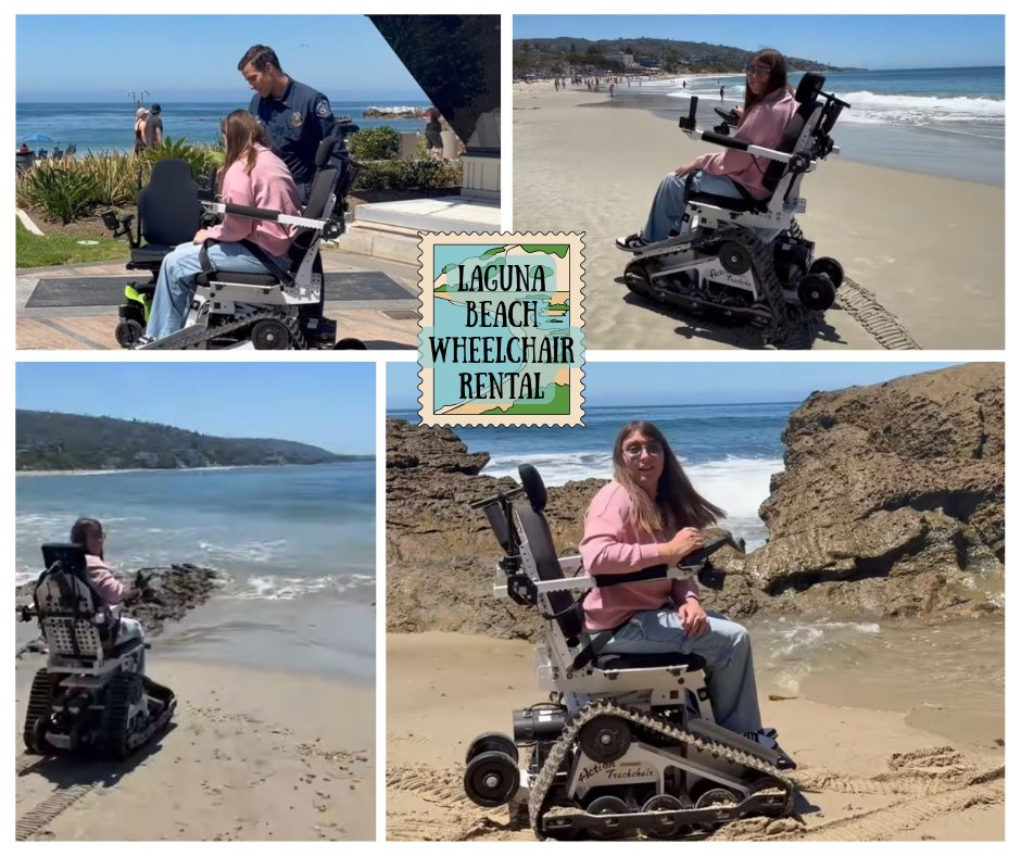 SPINALpedia's tweet photo. Experience the beach like everyone else with a free rental of the Action TrackChair, available on a first come, first serve basis for people with disabilities visiting Laguna Beach in Orange County, California
https://t.co/f0KFCjAYVt
#lagunabeach #trackchair #beachwheelchai https://t.co/GUYyiTfxKP