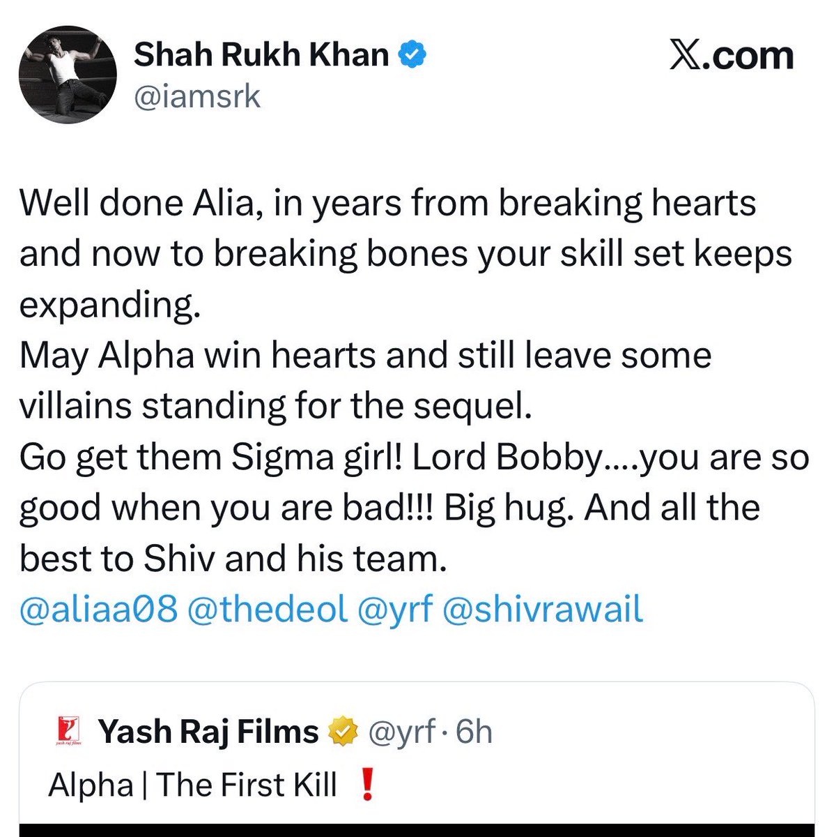 ladynationalist's tweet photo. Did you see them posting when Dhurandhar was released?

Dawood ke pille sabke sab !! https://t.co/7ZXlZ03scR