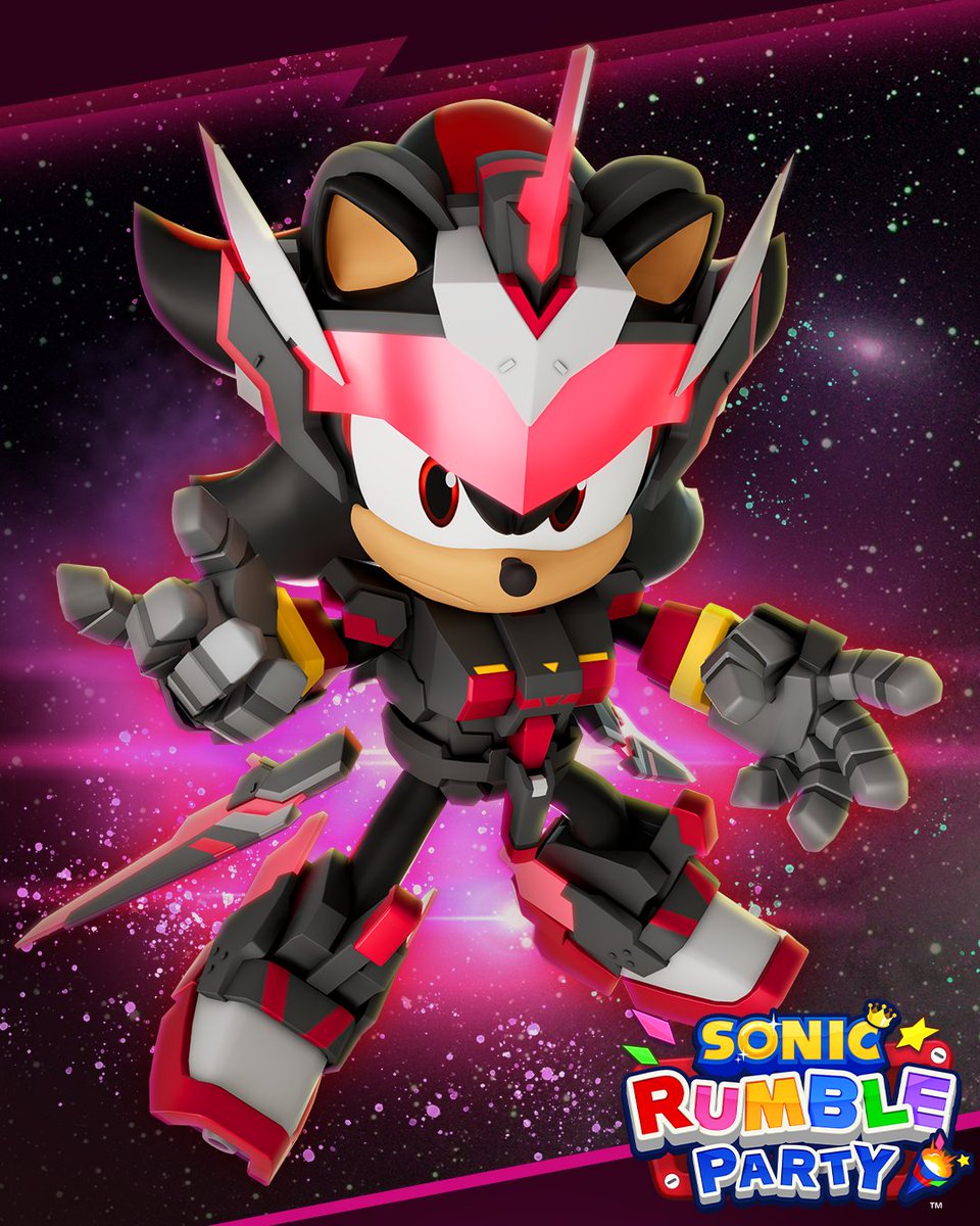 Sonic_Rumble_JP's tweet photo. ／
シーズン6のスペースレンジャーシリーズ
スキン新規追加！🛰️
＼

レッドスターリングショップに
スペースレンジャースキンのシャドウを入手できるパックが新登場！

シリーズの衣装を纏って
みんなでシーズン6を楽しみ尽くそう！ https://t.co/kR2XeHcqRj
