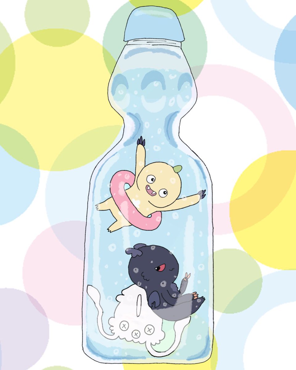 UMA_demonai's tweet photo. シュワシュワなのはUMAでもない。

#ゆるキャラ
#ゆるいイラスト
#illustration
#UMA https://t.co/AMhM3W7jNF