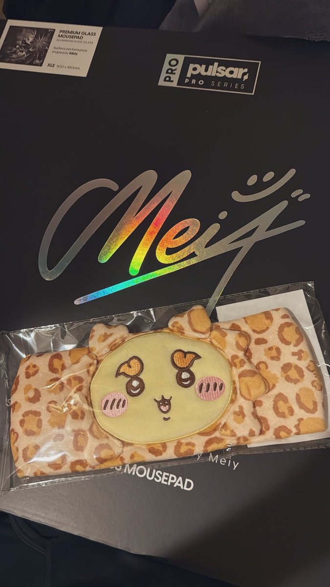ironbiblee's tweet photo. Meiyガラスパッドがちいい https://t.co/IbaODHB6nN