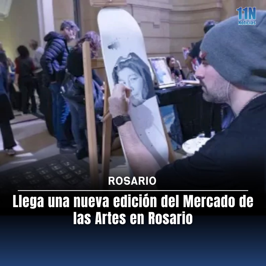 11Noticiascom's tweet photo. Llega una nueva edición del Mercado de las Artes en Rosario  https://t.co/Ozp6O1D0h9 https://t.co/1Fh4lNLQJd