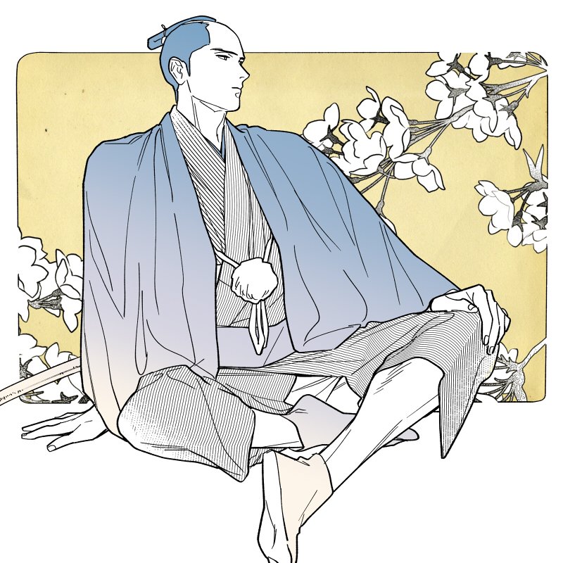 lambandmutton's tweet photo. 月代武士よきかな https://t.co/s3U4ViShIV