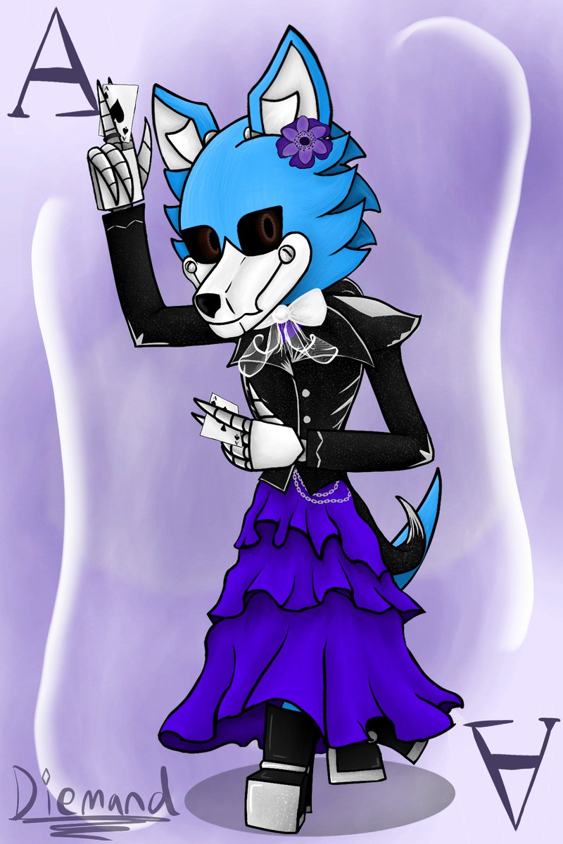 DiemandW's tweet photo. This year's Ace pride theme inspired by Sinister Minds specifically the song Beauty! Had fun with the posing in this one.
#art #prideart https://t.co/XFqE907tkm