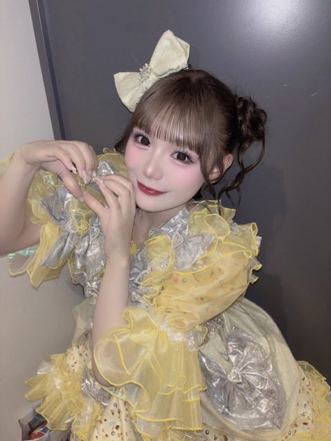 risaoshi610's tweet photo. ライブお疲れ様☺️✨
今日も最高に可愛すぎる💛
早くふーりーに会いたいし、ライブに行きたすぎる🫶
#古澤里紗　#ふりたんふりむいて https://t.co/DSVKAvYtz4