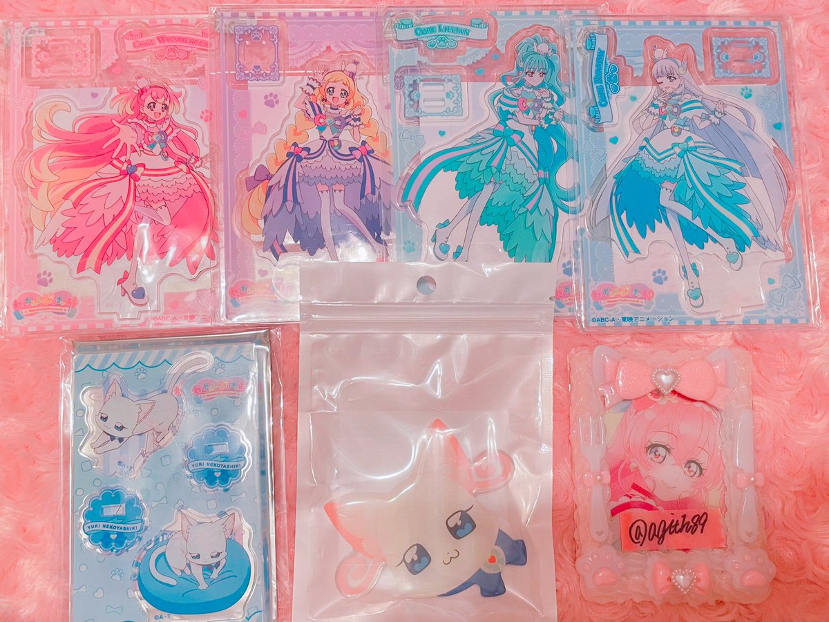 agith89's tweet photo. 譲渡 わんだふるぷりきゅあ わんぷり アクリルスタンド カード 

譲🎀ワンダフル フレンディ ニャミー リリアン いろは ユキ まゆ こむぎ 大福 悟

求🎀定価➕送料

カード類キャラ毎での買取、悟大福はセットでまとめて買取お願いします https://t.co/5LcACVbIqW