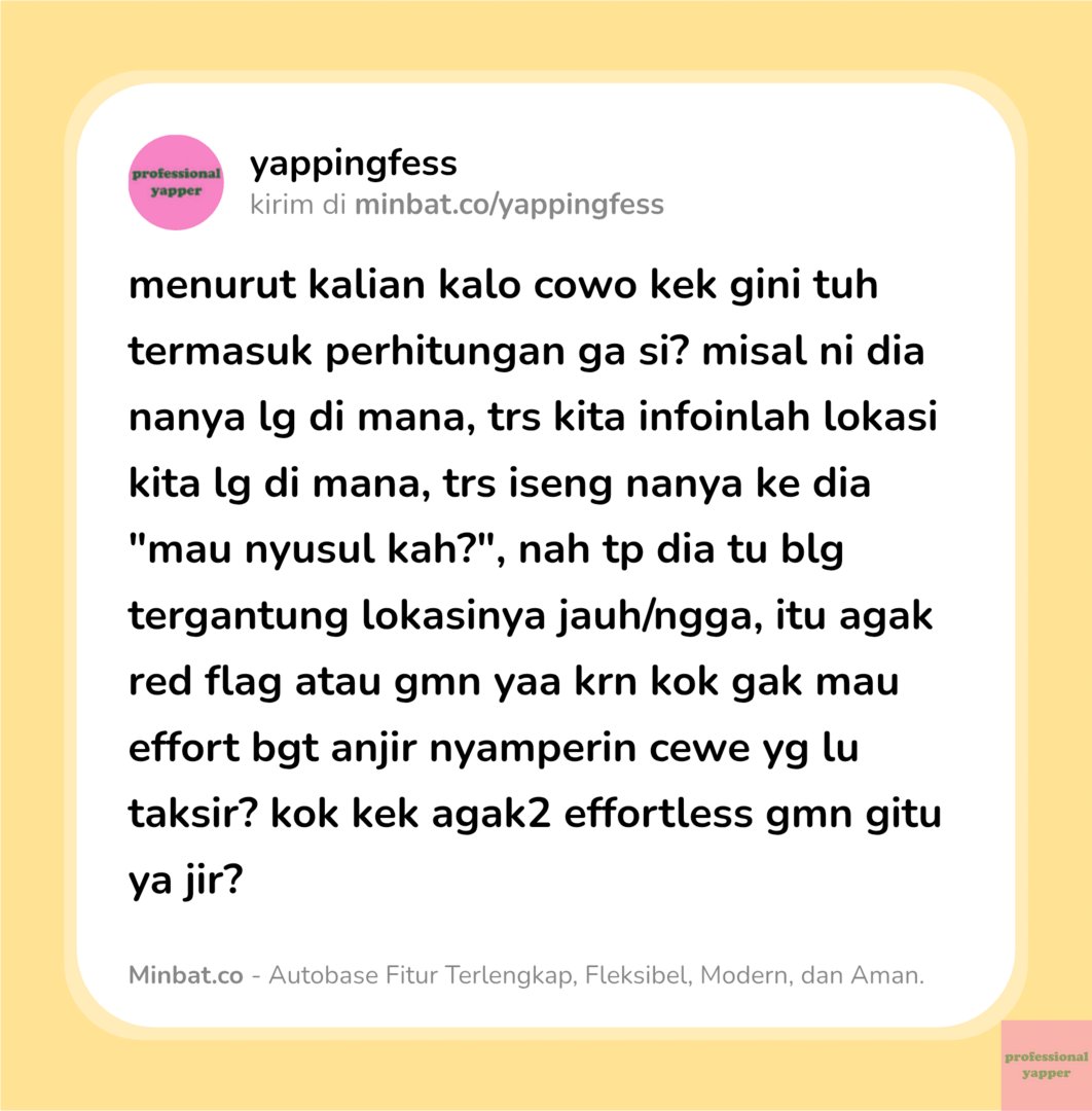 yappingfess's tweet photo. yap! pengen tau nih pendapat kalian... https://t.co/gx7KQU5zL3