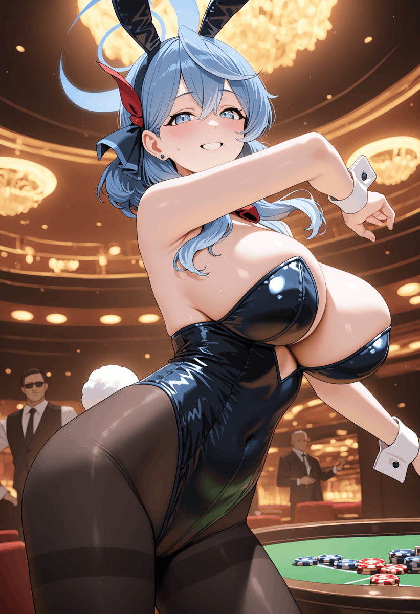 Bcm0ou's tweet photo. アコのバニーガールさん
勝負に集中できないねこれは！
アコ　　ブルアカ　
＃ブルーアーカイブ　＃アコ https://t.co/FGZnjaEJCm