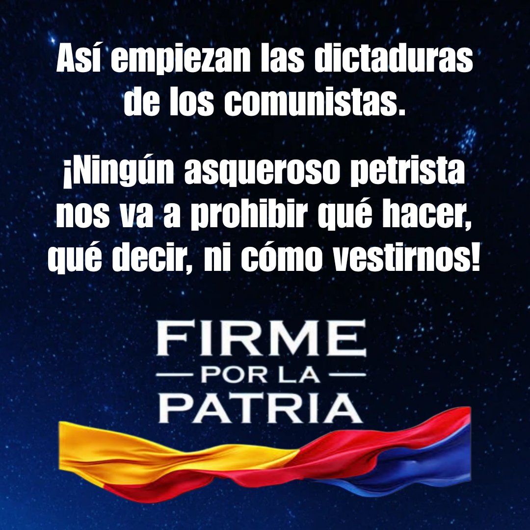 CastleKnightX's tweet photo. @ELTIEMPO @VLADDO FIRMES POR LA PATRIA 🇨🇴 
#FirmesPorLaPatria https://t.co/kvBq2kWdKE
