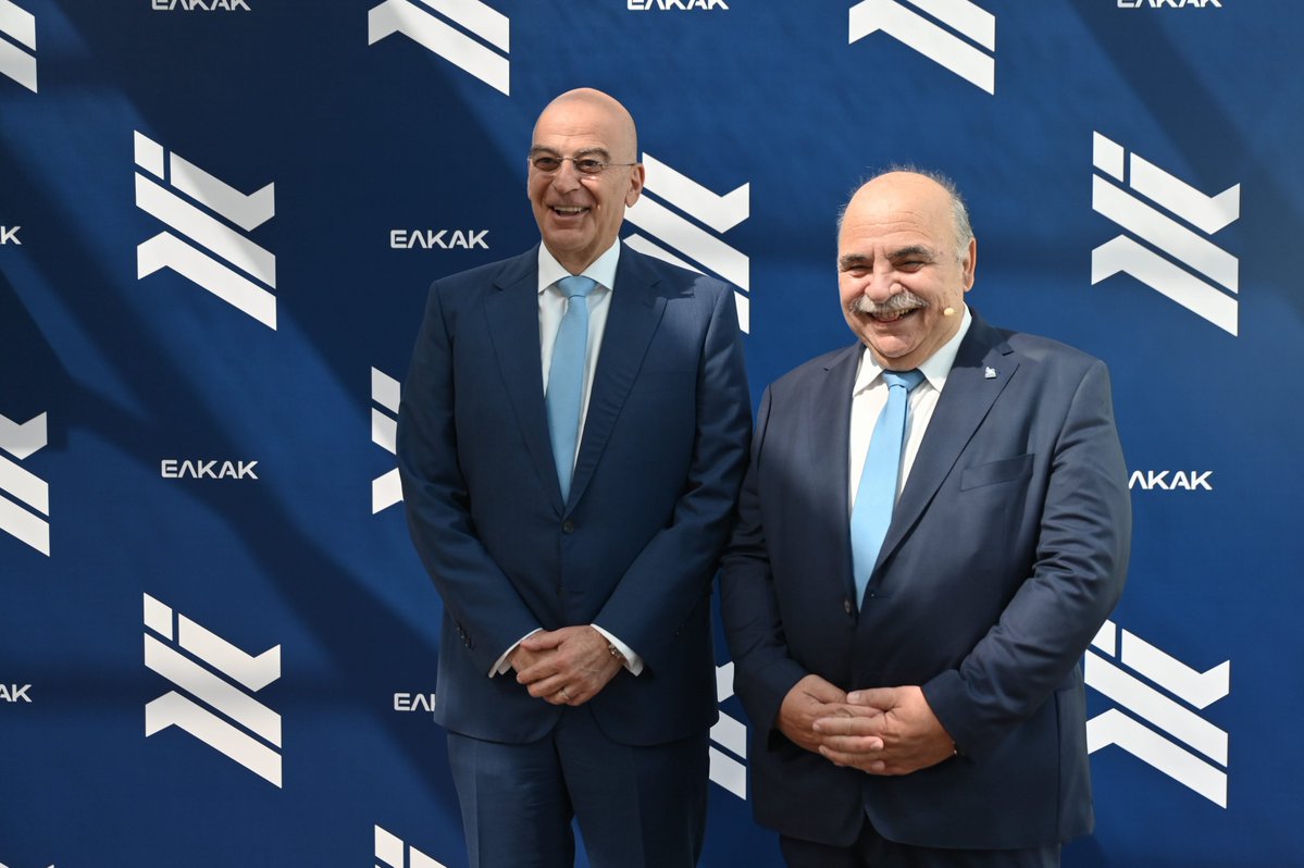 Hellenic_MOD's tweet photo. Παρουσία ΥΕΘΑ @NikosDendias  στην εκδήλωση εταιρικού απολογισμού «Δύο Χρόνια ΕΛΚΑΚ»

https://t.co/YOZJCugiH4

Δείτε το βίντεο εδώ: https://t.co/NDbNEPay3M https://t.co/3ZQ2K8rGTV
