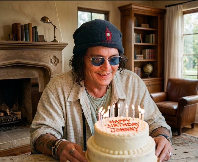 JohnnyDepprz's tweet photo. I'm so happy that I'm 63 today. Happy birthday to me 🎉🎂
Wish me well

https://t.co/wCxt8N8JjQ https://t.co/GJhPyQOR5G