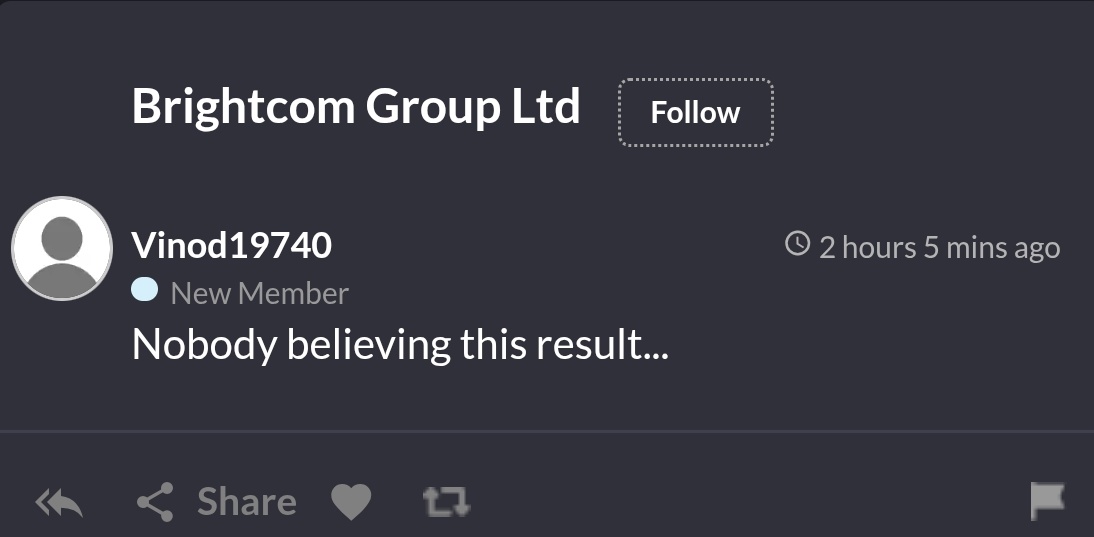 sustainme_in's tweet photo. @ShankarSha70345 @BrightcomGroup @REDBOXINDIA @indiastockmarkt @StockIndia @mrsailchaudhari Brightcom Group Ltd  @BrightcomGroup
Sector : Software 
₹ 10.30
🔻0.43 (- 4.01 % ) 🚨🚩

Market Cap : ₹2,244 crs 
Annual Sales FY 2026 : ₹6,928 
Net profit : ₹962 cr

#brightcom #brightcomgroup #BCG #BGL #stockmarketcrash #fraud #scam #shankarsharma

https://t.co/HhfCVg5EXA https://t.co/BXkwxRK8Zk
